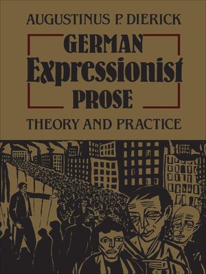 cover image of German Expressionist Prose